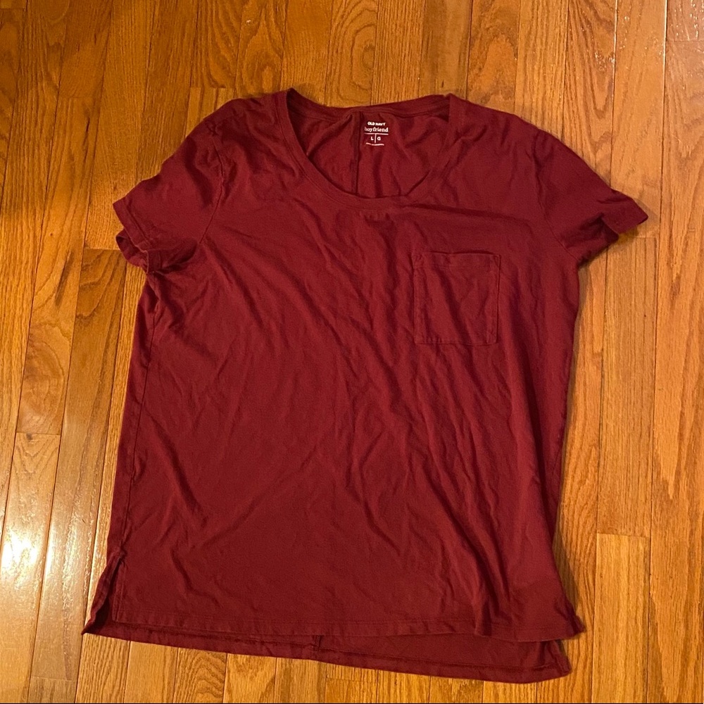 OLD navy OVERSIZED BOYFRIEND TOP